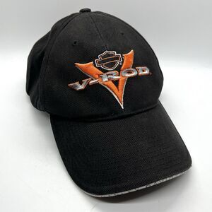 Rare Harley Davidson V-Rod Motorcycle Baseball Cap Hat One Size Adjustable